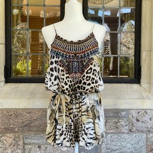 Camilla Animal Print Playsuit